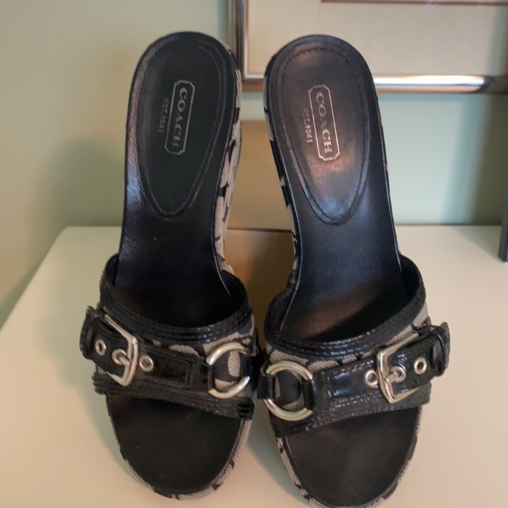 Coach wedges